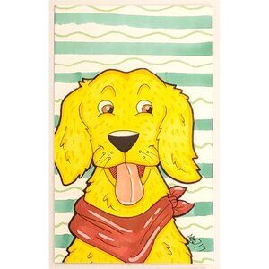 Golden Retriever | Original Dogcember Marker Illustration